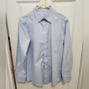Dillard's Men's Sky Blue Slim Fit Dress Shirt 15.5/33